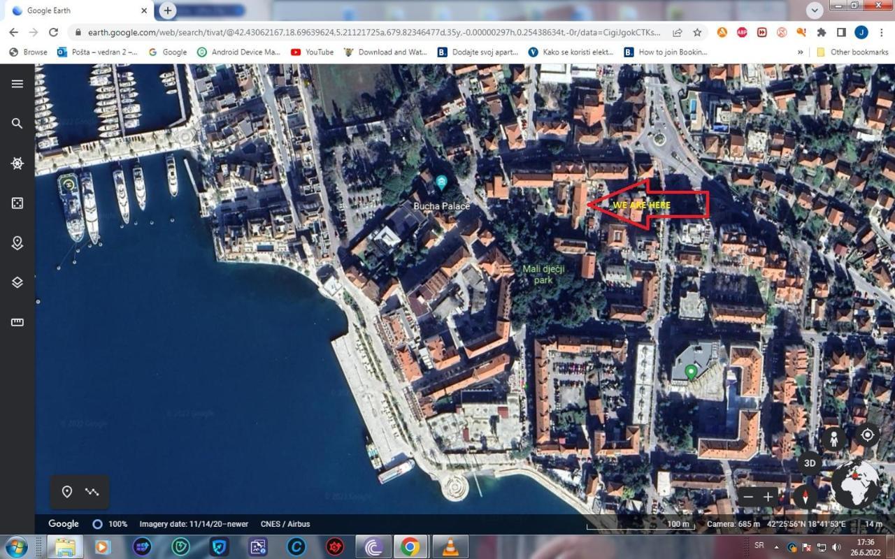 Apartmani Ana Tivat Zewnętrze zdjęcie